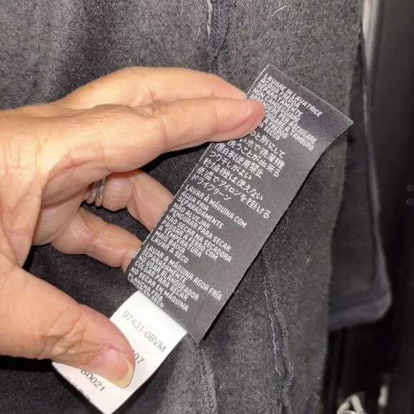 Harley Davidson Jacket Men Coat 2XL Gray Removable Vest Hoodie Embroidered Zip